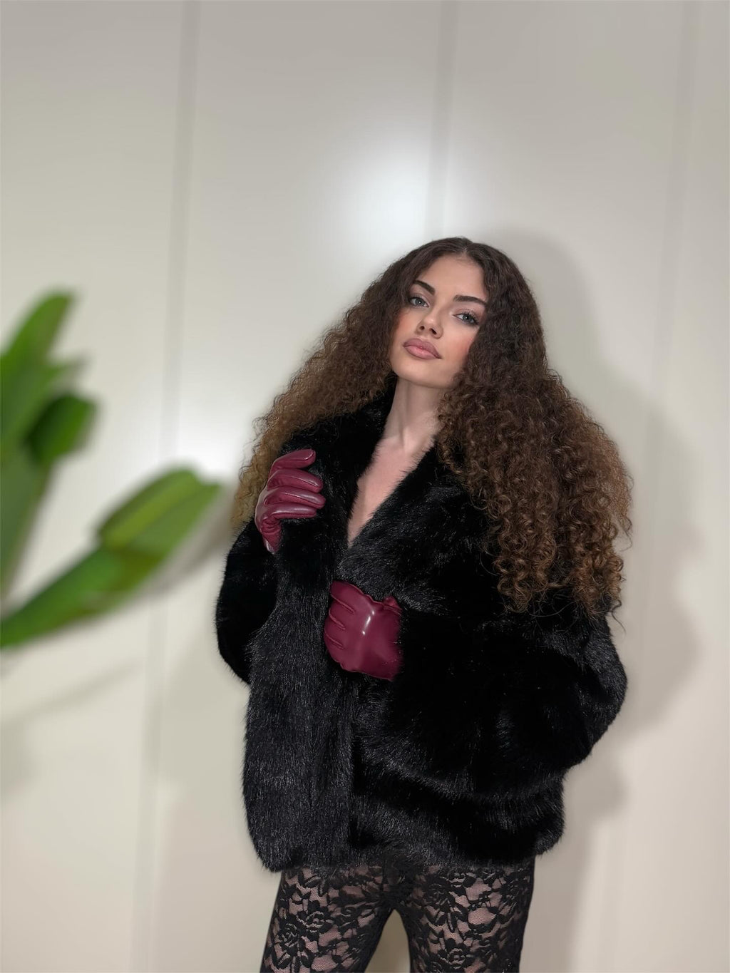 Pelliccia Anastasia black