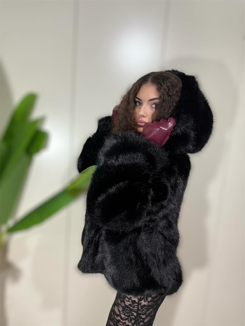 Pelliccia Anastasia black