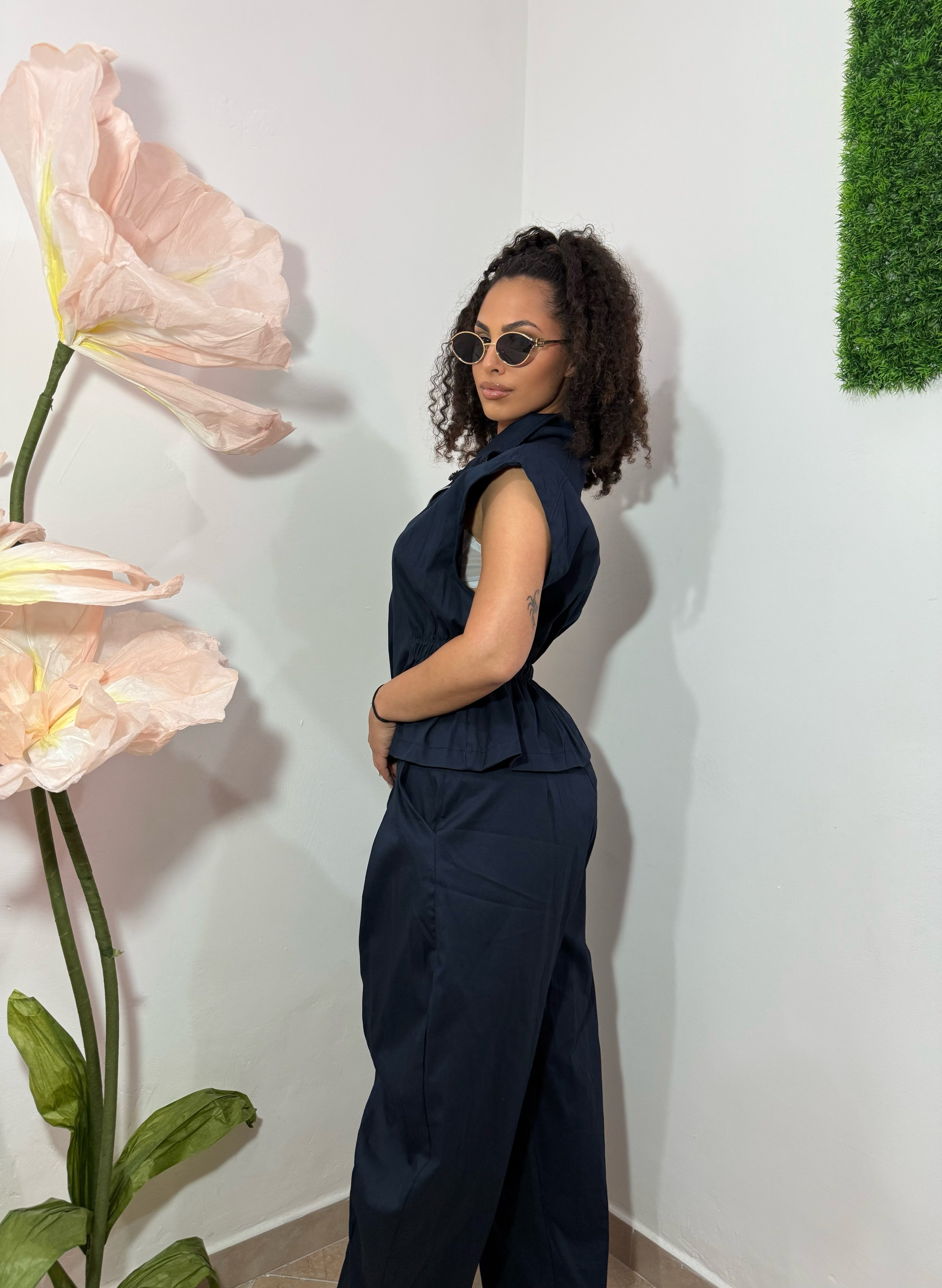 Coordinato Jasira Blu