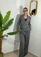 Tailleur Gessato Grey