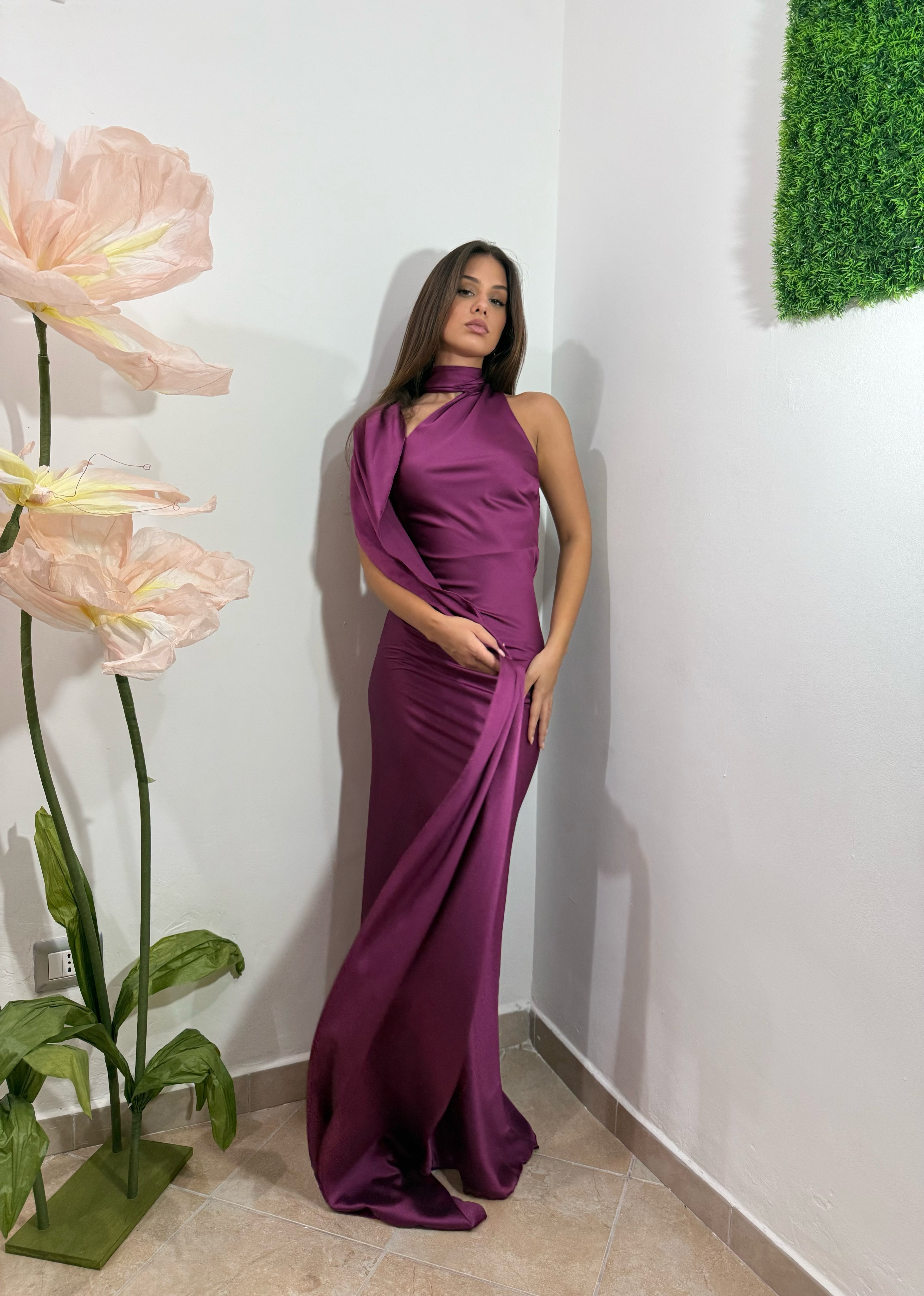 Abito Margaret Purple