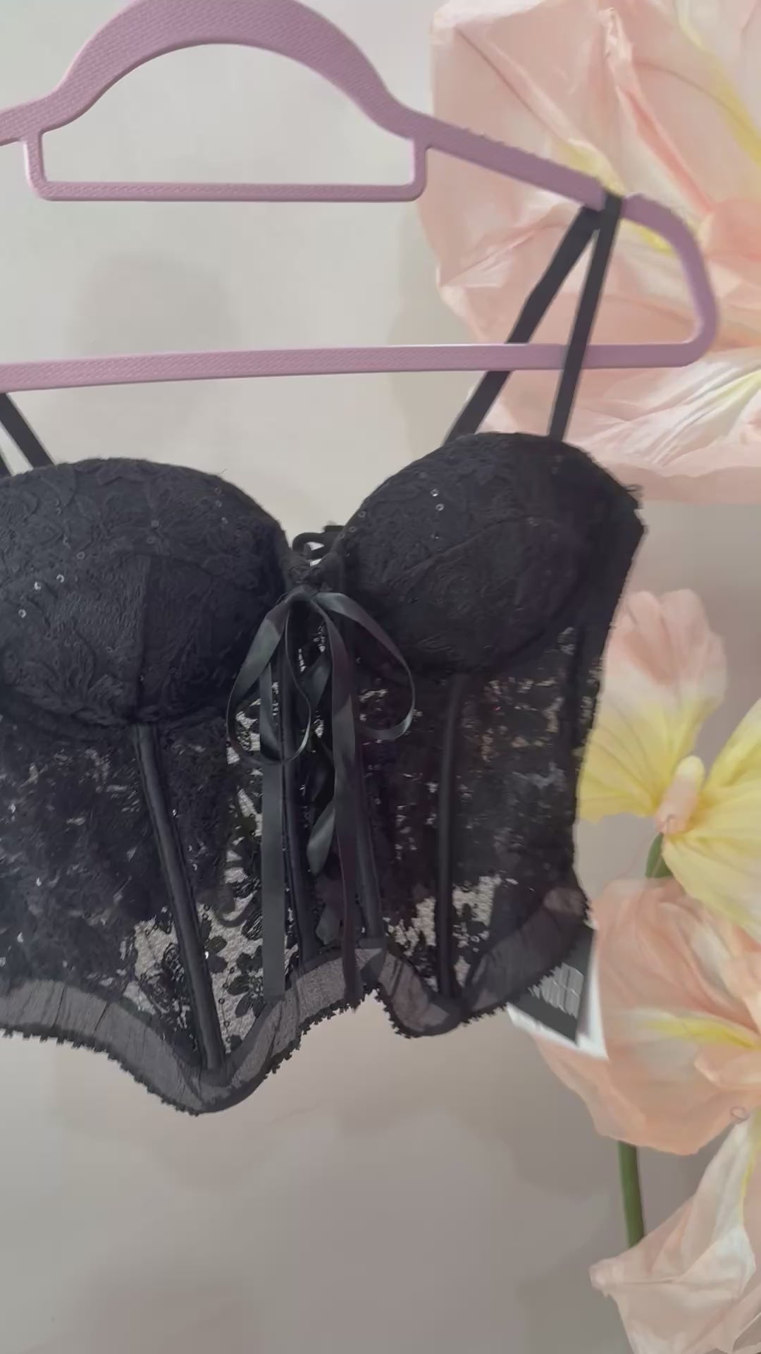 Corsetto Shine Black